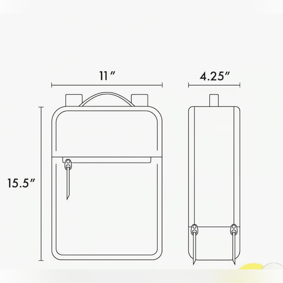 CALPAK KAYA LAPTOP BACKPACK✨️💻 - Picture 4 of 13